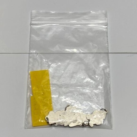 Vintage Holiday Penguins Charms 6 Set Red Green Black White Enamel Silver Tone - Picture 12 of 13